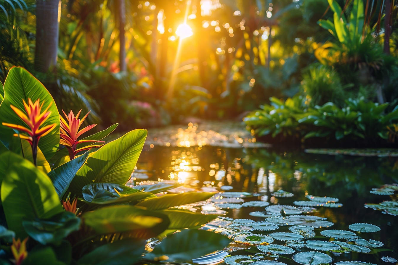 Mastering your backyard oasis: expert tips for creating tropical aquatic plant gardens